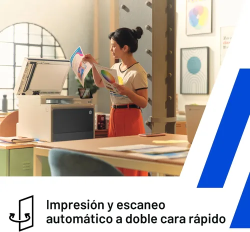 Miniatura 12 de HP Color LaserJet Pro MFP 4301fdw Impresora inalámbrica todo en uno a color, láser, con escáner, fotocopiadora, fax, ideal para oficina