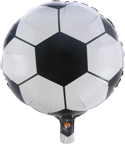 Miniatura 4 de BinaryABC Globos de fútbol, suministros de fiesta de fútbol, 18 pulgadas, (10 piezas)