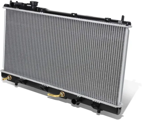 Miniatura 14 de Radiador Auto Dynasty compatible con Mazda MX6 626 2.0L 2.2L AT MT de 1992-1997, estilo de fábrica de 1 hilera, DPI 1323, núcleo de aluminio 92-97