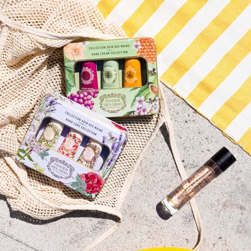 Miniatura 8 de Panier des Sens - Set Mini de Crema para Manos - Cumpleaños, Regalos para Mujeres - Crema Natural para Manos de Rosa, Lavanda, Verbena - Ideas