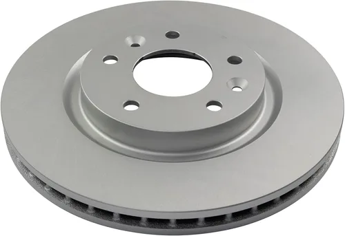 Miniatura 4 de TRQ Kit de pastillas de freno delantero y rotor, kit químico de freno, pastillas de freno de cerámica premium con revestimiento G compatible