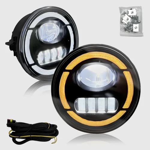 Miniatura 47 de Fog Lights Compatible With 2013 2014 2015 Ford Explorer Front Bumper Driving Lamp Assembly Clear Lens