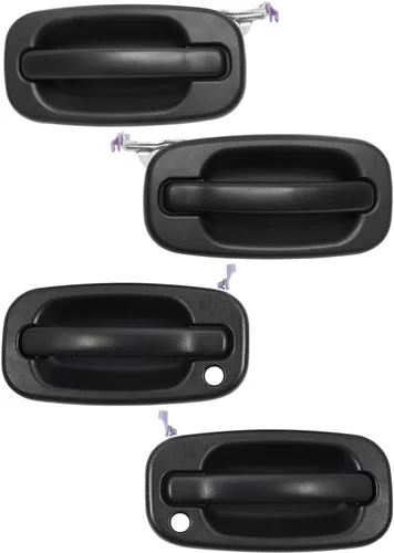 Miniatura 14 de Manija de puerta exterior, compatible con Chevy Silverado Suburban Tahoe Avalanche 1999-2007, GMC Sierra Yukon, Cadillac Escalade, exterior