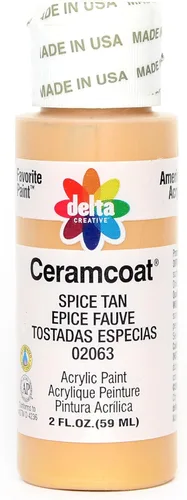 Miniatura 144 de Delta Creative Ceramcoat - Pintura acrílica en varios colores (2 onzas), 2436, carbón