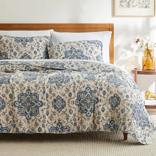 Miniatura 16 de Southshore Fine Living, Inc. Juego de colcha tamaño queen extragrande, colcha suave con dos fundas de almohada a juego