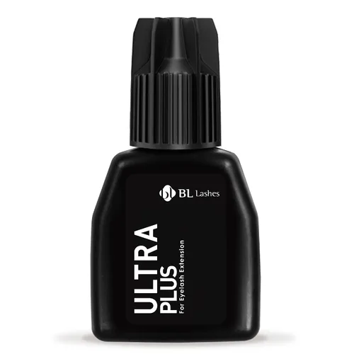 Miniatura 7 de BL Lashes Ultra Plus - Pegamento de extensión de pestañas extra fuerte, secado de 2 a 3 segundos, gran retención de 7 semanas, adhesivo negro, larga