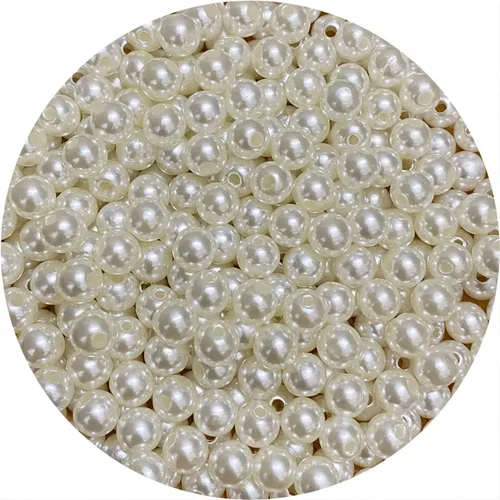 Miniatura 29 de Perlas de cuentas, 4000 piezas de cuentas de perlas de 3 mm redondas para llaveros, pulseras, collares, llaveros, joyería, manualidades, decoración