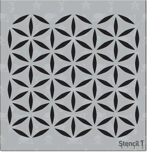 Miniatura 34 de Stencil1 Plantilla pequeña de piel de serpiente de 5.75 x 6 pulgadas – Plantillas reutilizables de calidad duradera para dibujar y pintar