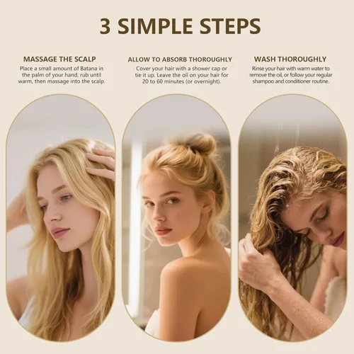 Miniatura 7 de Aceite de batana crudo 100% natural para el crecimiento del cabello, sin refinar y orgánico Dr Sebi aceite para el crecimiento del cabello