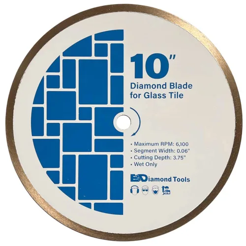 Miniatura 15 de Hojas de sierra de diamante de 7" para azulejos de porcelana, cerámica y azulejos de piedra, eje de 5/8" Hoja de azulejos de porcelana