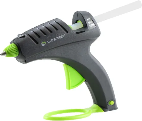 Miniatura 5 de Surebonder DT-270FKIT Pistola de pegamento de doble temperatura de tamaño completo con 12 barras de pegamento estándar multiusos de 4 pulgadas