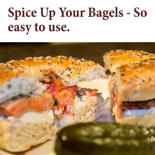 Miniatura 2 de The Spice Way Everything Bagel Seasoning - (8 onzas) - una sabrosa mezcla multiusos de semillas de sésamo, ajo y cebolla