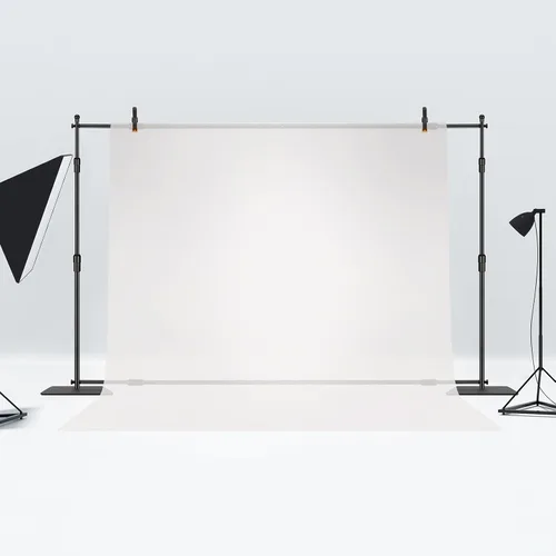 Miniatura 8 de VEVOR Kit de tubo y cortina de 10 x 10 pies, soporte de fondo resistente con base de acero al carbono, soporte de fondo ajustable con 2 abrazaderas