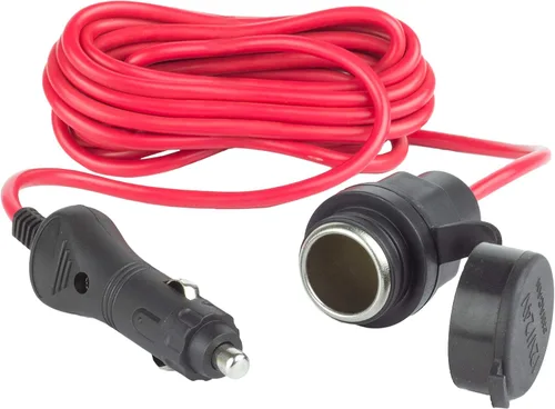 Miniatura 2 de Wagan Cable de extensión CC de 12V/24V 12ft con montaje en panel y cubierta a prueba de clima..