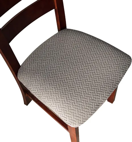 Miniatura 13 de Genina Fundas de asiento impermeables para sillas de comedor, fundas de asiento de silla de comedor, fundas de asiento de cocina, fundas de asiento