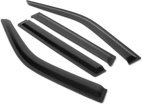 Miniatura 26 de DNA Motoring WVS-T2-0156 - Juego de 4 protectores de lluvia para ventana 04-08 Pacifica CS V6, tinte de humo, deflector de sol, viento y lluvia