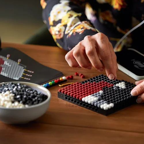 Miniatura 10 de LEGO Art Harry Potter Hogwarts Crests 31201 Kit de construcción; perfecto para adultos que aman pasatiempos y coleccionables, nuevo 2021