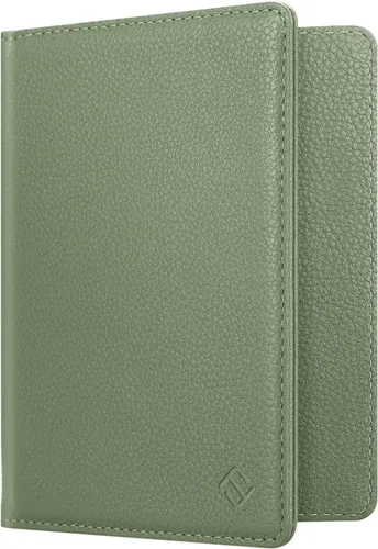 Miniatura 31 de Fintie - Funda para pasaporte, billetera de viaje delgada con bloqueo RFID, estuche para tarjetas, protector para pasaporte, elementos esenciales