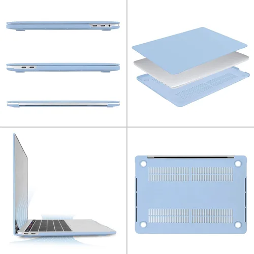 Miniatura 4 de MOSISO - Carcasa rígida de plástico, compatible con MacBook Pro de 13 pulgadas y cubierta para teclado y cámara web