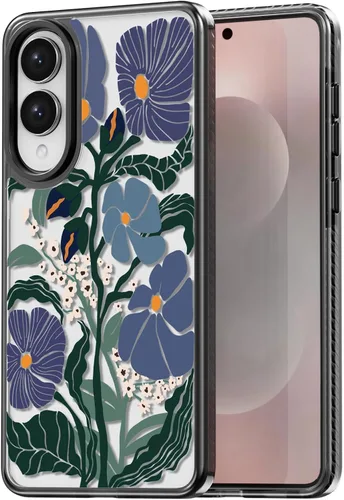 Miniatura 238 de Rosarnnah Funda compatible con Samsung Galaxy S24 Ultra, bonita estética, a la moda, divertida funda con estampado de gatito y gato, duradera a