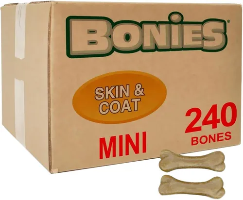 Miniatura 17 de Bonies Aliento natural y fórmula dental de tamaño mini, un solo hueso, ingredientes naturales, aliento fresco, limpia los dientes, baja en calorías