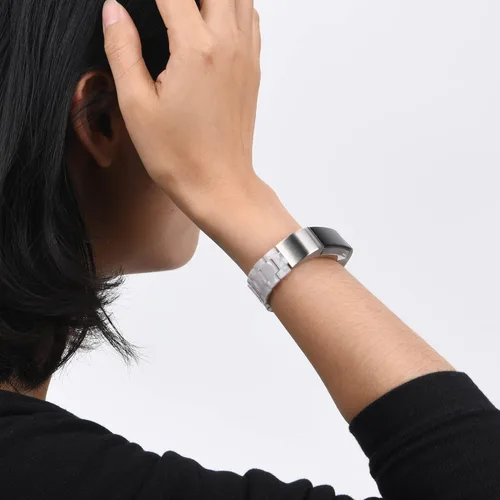 Miniatura 6 de Correa de reloj de resina compatible con Fitbit Alta y Fitbit Alta HR pulsera de repuesto para mujeres y hombres, correa de resina ligera delgada