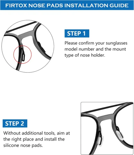Miniatura 4 de 2 Pair Replacement Nosepieces Nose Pads for Costa Del Mar