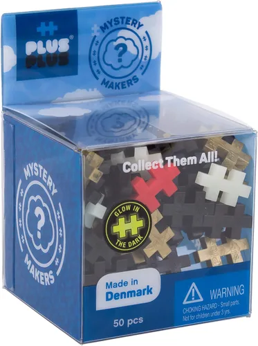 Miniatura 2 de Plus Plus Juego de 3 creadores de misterio – Robots, paquete 1 – Juguete de construcción de construcción de tronco de construcción entrelazado mini