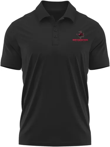 Miniatura 274 de Camisa polo deportiva oficial de la NCAA Collegiate para hombre, colección con logotipo en el pecho izquierdo
