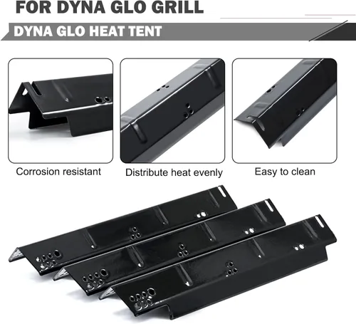Miniatura 4 de Piezas de parrilla de placas de calor DGH450CRP para Dyna Glo 4 piezas de repuesto de parrilla de quemador DGH450CRP-D DGH485CRP Tienda de calor