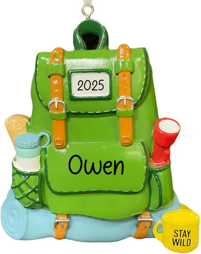 Miniatura 12 de Adorno Personalizado de Uniforme de Boy Scout para Navidad 2025 Adorno para Árbol de Navidad para Scout Masculino Recuerdo Único de Primer