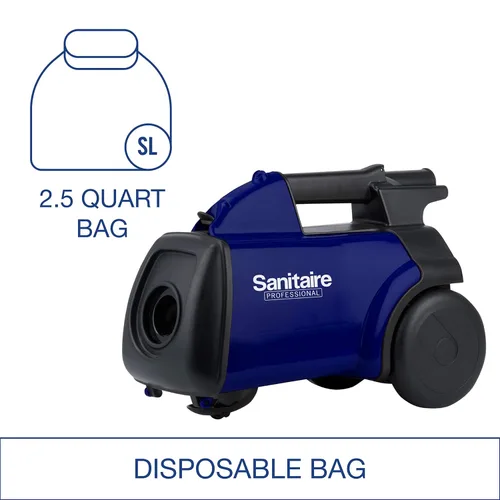 Miniatura 4 de Sanitaire SL3681A aspiradora compacta con contenedor profesional, azul, negro