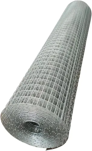 Miniatura 11 de Malla de alambre galvanizado de acero inoxidable Tamaño: calibre 19, 1 pulgada, 16 pulgadas x 8 pies, malla de alambre soldado de acero inoxidable