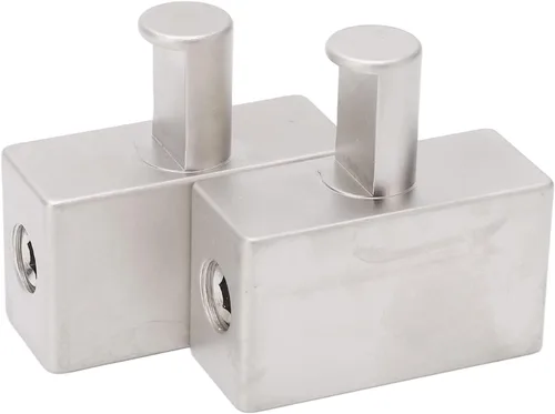 Miniatura 5 de Reductor de entrada de amplificador, 2 unidades de calibre 1/0 dual a calibre 1/0 amplificador reductor de entrada de aleación de aluminio chapado