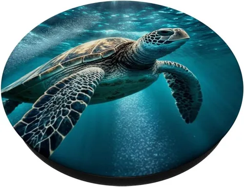 Miniatura 2 de Sea Turtle Beach Turtles Design PC PopSockets PopGrip intercambiable