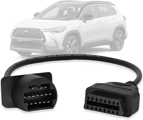 Miniatura 16 de Cable Adaptador OBD1 a OBD2 Compatible con Conector de 3 Pines para Honda, Adaptador de 3 Pines OBD1 a 16 Pines OBD2 para Vehículos Antiguos