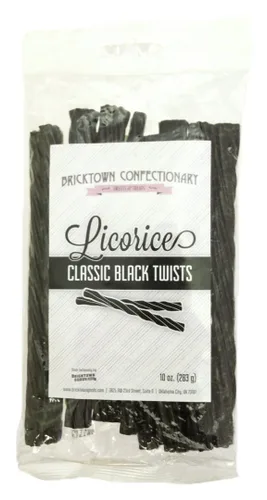 Regaliz estilo antiguo, 12 sabores, sin grasa, gourmet, sin colesterol