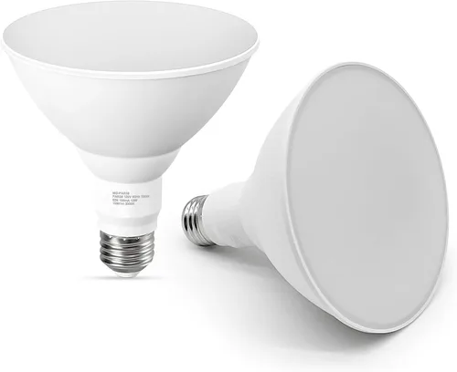 Miniatura 8 de GvvooHome - Bombillas LED de inundación PAR38 para exterior, equivalente a 100 W, 1050 lm, 5000 K, luz blanca de día, 13 W, intensidad regulable