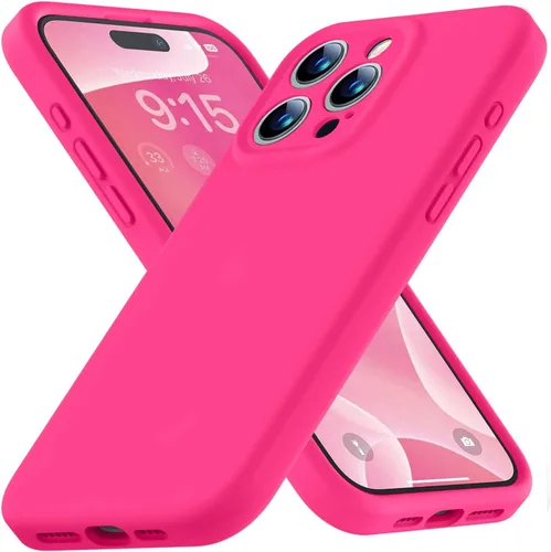 Miniatura 89 de Funda compatible con iPhone 13 de 6.1 pulgadas, de silicona líquida premium [forro de microfibra suave antiarañazos], goma de gel, protección Uva