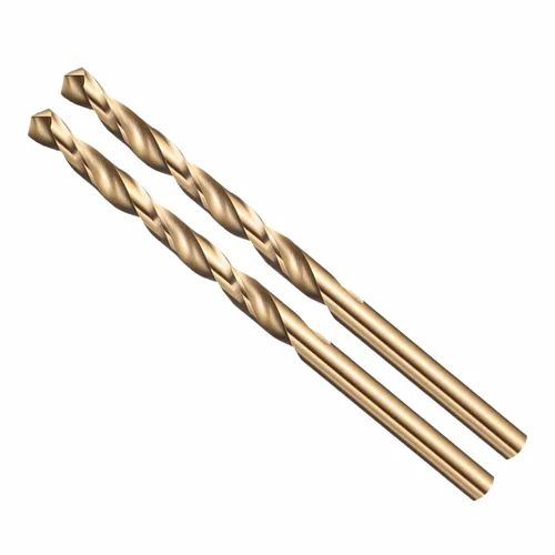 Miniatura 8 de Broca, diámetro de corte de 7/16 pulgadas (0.437 in), 4241 brocas HSS negro y dorado, ángulo de corte de 118° versátil