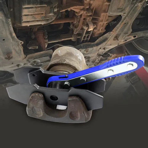 Miniatura 2 de JoyFans - Juego de herramientas de compresión de pinza de freno, herramienta de trinquete de pistón de disco cuádruple automotriz, herramienta