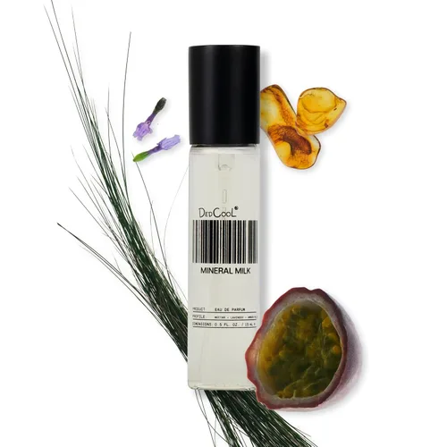 Miniatura 9 de DedCool Eau de Parfum 01 Taunt Bergamota, vainilla y ámbar Fragancia unisex limpia No tóxico, vegano Perfume de tamaño de viaje, 0.5 fl oz