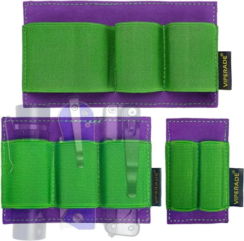 Miniatura 12 de VIPERADE PL6 Organizador modular EDC táctico, panel de bolsa de inserción elástica con soporte de gancho para accesorios, accesorio para mochila, 1