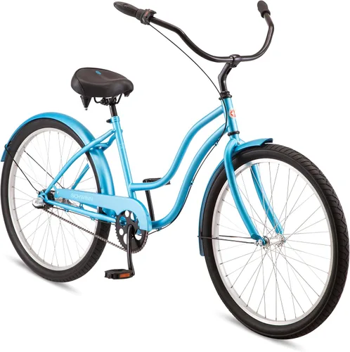 Miniatura 19 de Schwinn Mikko Adult Beach Cruiser Bike Azul marino