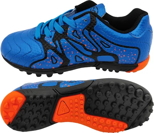Miniatura 2 de Zapatos de fútbol para niños con cordones, zapatos deportivos de fútbol para jóvenes, informales, al aire libre, suelo firme