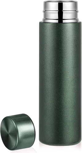Miniatura 12 de Irenare Mini botella de agua de 5 onzas, mini botella de acero inoxidable aislada para botella de agua, bonita botella a prueba de fugas, mantiene