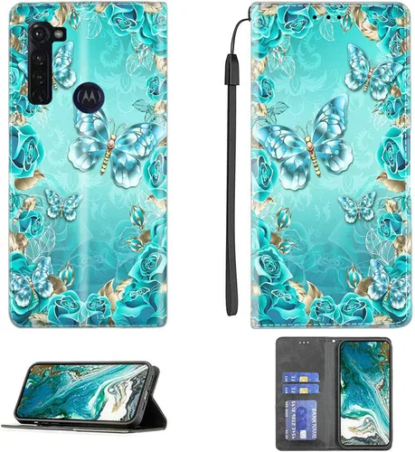 Miniatura 286 de Funda para Moto One Zoom compatible con Motorola One Zoom Phone Case Flip Stand Cover Magnetic Close YHD