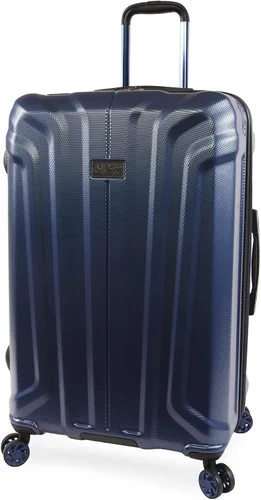 Miniatura 4 de Original Penguin Gibson - Juego de maleta expandible de 3 piezas con ruedas giratorias, color azul metálico, Azul metálico, Gibson - Juego de 3