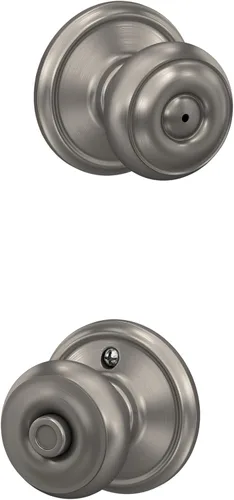 Miniatura 25 de SCHLAGE Lock Company F10GEO625ADD Colección Addison SCHLAGE - Pomo de paso, cromo brillante Cromado brillante