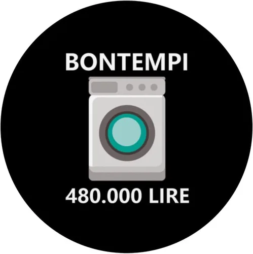 Miniatura 3 de Magnotta 480000 Lire Tribute Joke Lavadora PopSockets intercambiables PopGrip